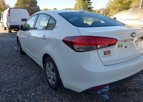 2017 Kia Forte Lx from USA, damaged, VIN 3KPFK4A73HE057299